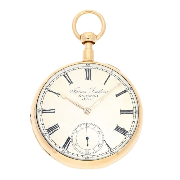 English gold open faced repeater pocket watch Circa 1814