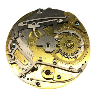 English gold open faced repeater pocket watch Circa 1814
