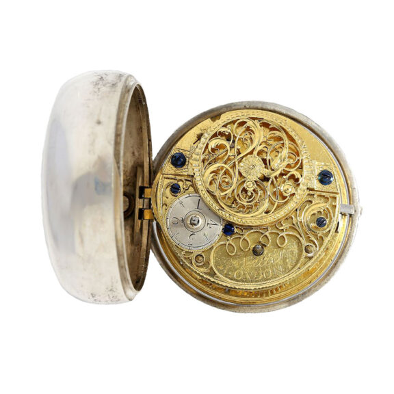 English triple cased watch with hidden erotic painting Circa 1740 English triple cased watch with hidden erotic painting Circa 1740