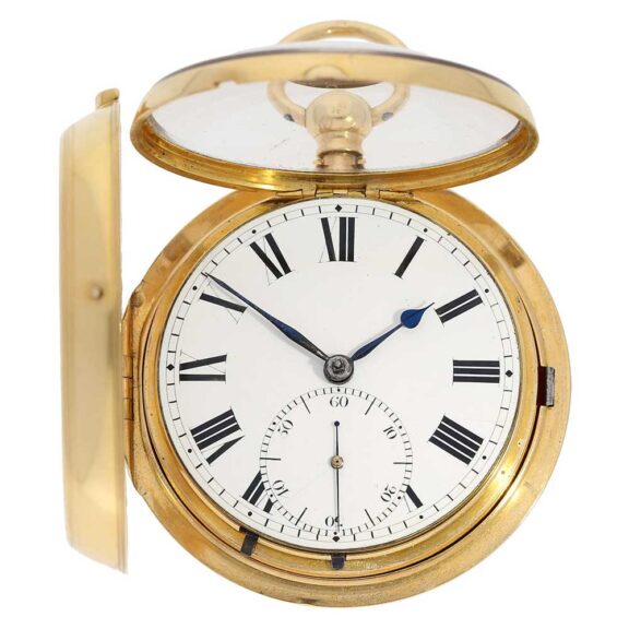 Important, very early Scottish 18k gold chronometer Circa 1791 Important, very early Scottish 18k gold chronometer Circa 1791
