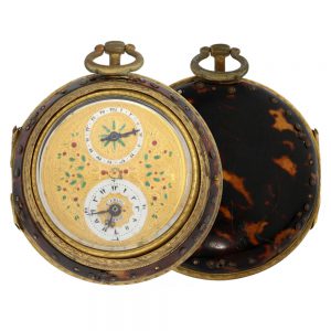 English coach clock with date for the Ottoman market Circa 1800