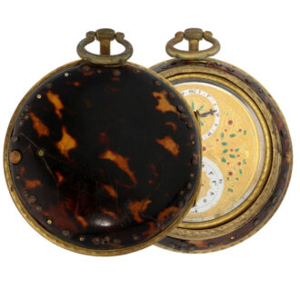 English coach clock with date for the Ottoman market Circa 1800