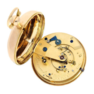English gold paircase pocket chronometer Circa 1803