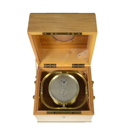 Important French marine chronometer in high quality wooden box Circa 1829