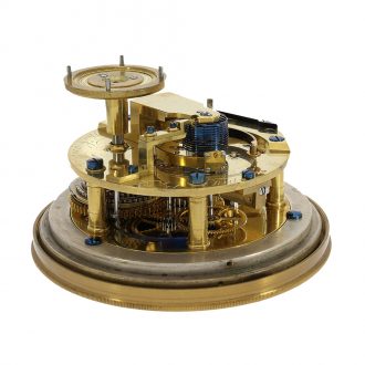 Extremely rare English marine chronometer in mahogany box Circa 1825