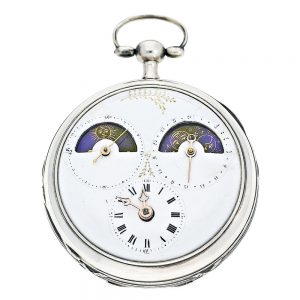 Austrian astronomic watch with 3 complications Circa 1790