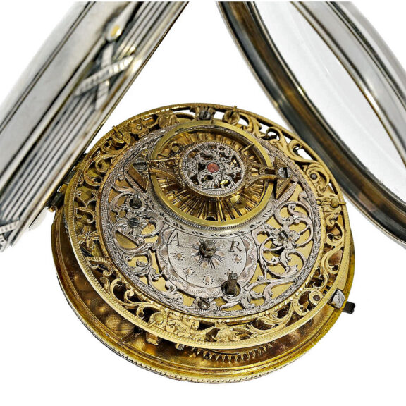 Austrian astronomic watch with 3 complications Circa 1790 Austrian astronomic watch with 3 complications Circa 1790