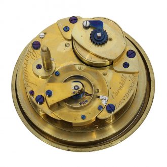 Important English chronometer in original mahogany box Circa 1860