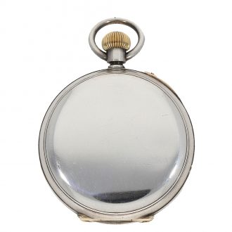 Russian silver and gold pocket chronometer Circa 1890