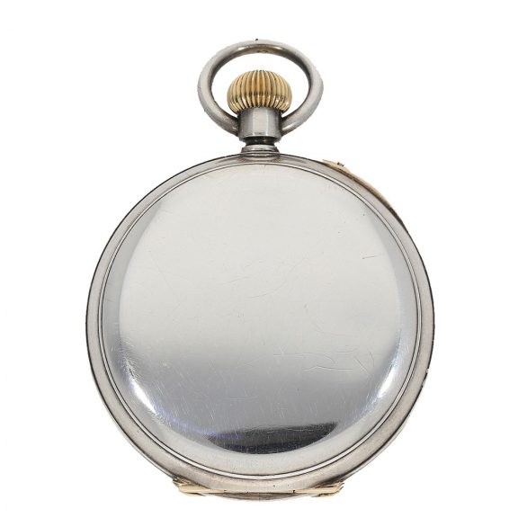 Russian silver and gold pocket chronometer Circa 1890 Russian silver and gold pocket chronometer Circa 1890