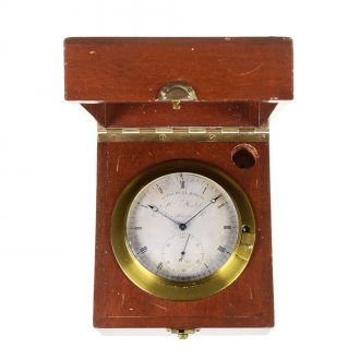 French refined Louis Berthoud marine deck chronometer Circa 1840