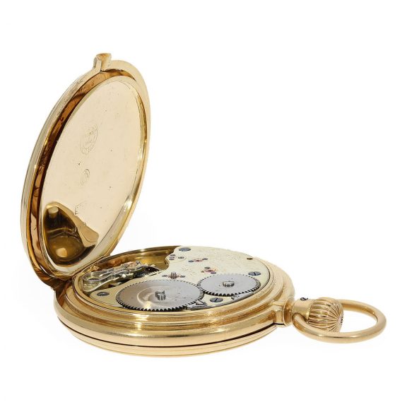 18 Carat gold German historic “Siegfried Popper” watch Circa 1894 18 Carat gold German historic “Siegfried Popper” watch Circa 1894
