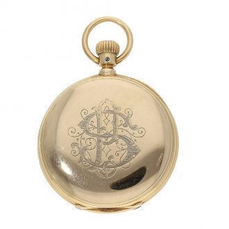 18 Carat gold German historic “Siegfried Popper” watch Circa 1894