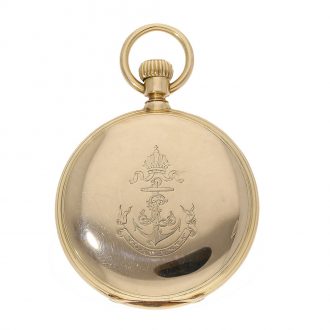 18 Carat gold German historic “Siegfried Popper” watch Circa 1894