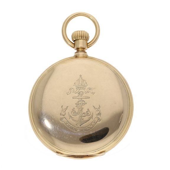 18 Carat gold German historic “Siegfried Popper” watch Circa 1894 18 Carat gold German historic “Siegfried Popper” watch Circa 1894