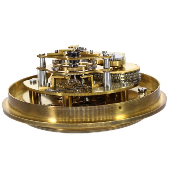 French marine deck chronometer with pivoted detent escapement Circa 1835 French marine deck chronometer with pivoted detent escapement Circa 1835