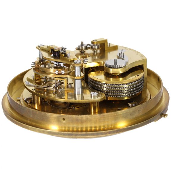 French marine deck chronometer with pivoted detent escapement Circa 1835 French marine deck chronometer with pivoted detent escapement Circa 1835