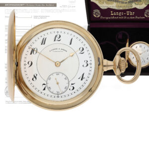 14 Carat gold German pocket watch best movement quality 1A Circa 1920