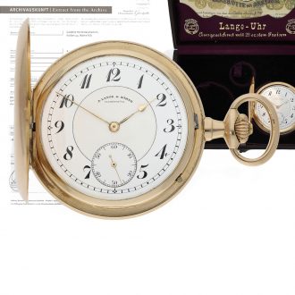 14 Carat gold German pocket watch best movement quality 1A Circa 1920