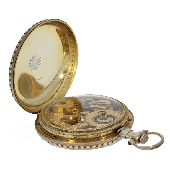Swiss silver gilt and enamelled watches for the Chinese market Circa 1880 Swiss silver gilt and enamelled watches for the Chinese market Circa 1880