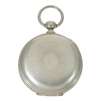 French silver rare deck chronometer in sales box Circa 1865