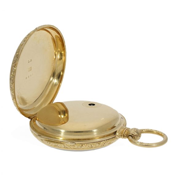 English 18K gold watch with Massey escapement Circa 1810 English 18K gold watch with Massey escapement Circa 1810