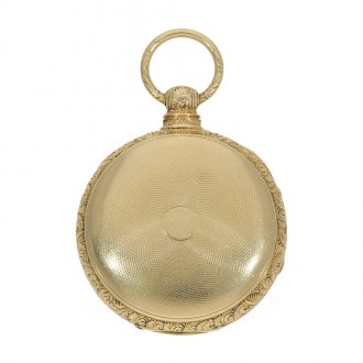 English 18K gold watch with Massey escapement Circa 1810