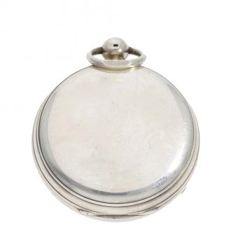 French high quality silver English construction pocket chronometer Circa 1879