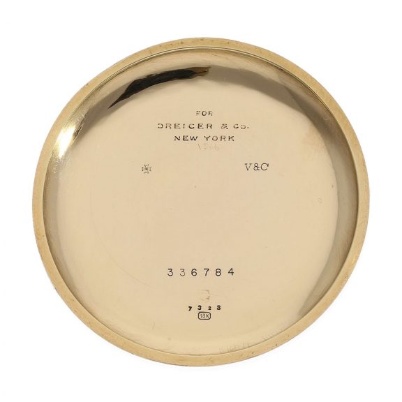 Swiss 18 carat gold Art Déco chronograph rattrapante Circa 1930 Swiss 18 carat gold Art Déco chronograph rattrapante Circa 1930