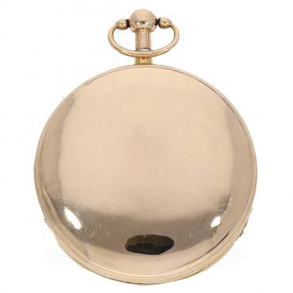 Swiss skeletonized 18K gold quarter repeating verge Circa 1820