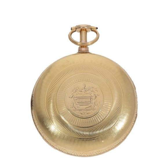 English 18 carat gold precision watch with duplex escapement Circa 1811 English 18 carat gold precision watch with duplex escapement Circa 1811