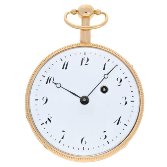Rare French pink gold minute repeating watch Circa 1815