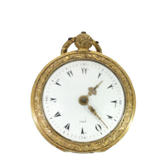 French leton verge watch for the Ottoman market Circa 1800