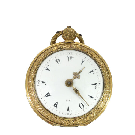 French leton verge watch for the Ottoman market Circa 1800