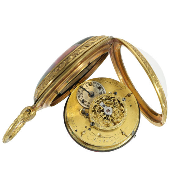 French leton verge watch for the Ottoman market Circa 1800 French leton verge watch for the Ottoman market Circa 1800