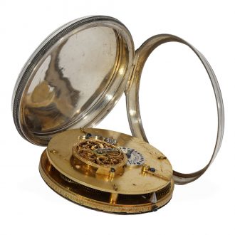 Swiss extremely rare silver bras en l'air automaton Circa 1800 Swiss extremely rare silver bras en l'air automaton Circa 1800