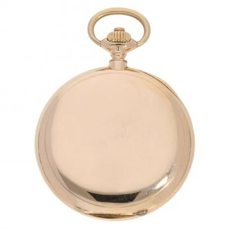 German very fine 18 Carat gold full hunter cased watch Circa 1903