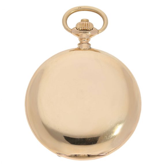 German very fine 18 Carat gold full hunter cased watch Circa 1903 German very fine 18 Carat gold full hunter cased watch Circa 1903