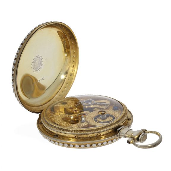 Swiss pair of enamelled watches for the Chinese market Circa 1880 Swiss pair of enamelled watches for the Chinese market Circa 1880