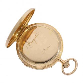 French 18 carat gold lever watch with seconde morte Circa 1900 French 18 carat gold lever watch with seconde morte Circa 1900
