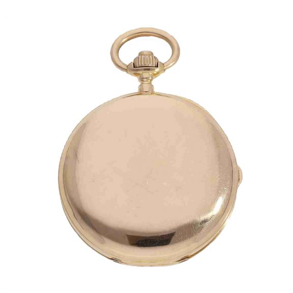 French 18 carat gold lever watch with seconde morte Circa 1900 French 18 carat gold lever watch with seconde morte Circa 1900