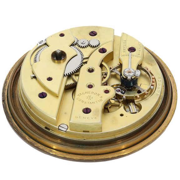 Swiss brass small two day chronometer with archives extract Circa 1915 Swiss brass small two day chronometer with archives extract Circa 1915