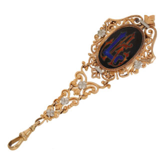 Swiss 18 carat gold very fine neo Renaissance watch Circa 1880