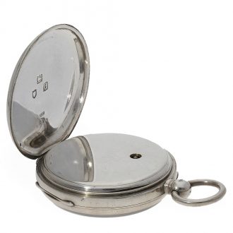 English silver detent chronometer of fine quality Circa 1899
