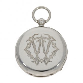 English silver detent chronometer of fine quality Circa 1899