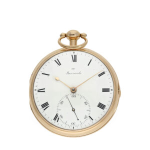 English gold chronometer in Earnshaw's manner Circa 1810
