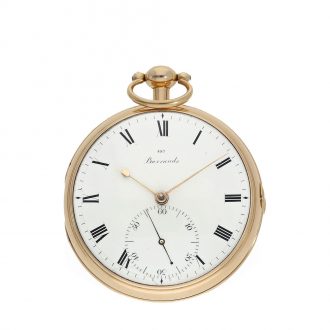 English gold chronometer in Earnshaw's manner Circa 1810