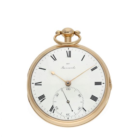 English gold chronometer in Earnshaw's manner Circa 1810
