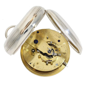 English historical silver Observatory Chronometer Circa 1856