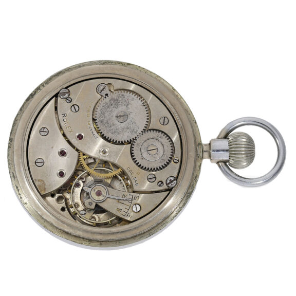 The movement boasts a lever escapement caliber 548, produced by Rolex The movement boasts a lever escapement caliber 548, produced by Rolex